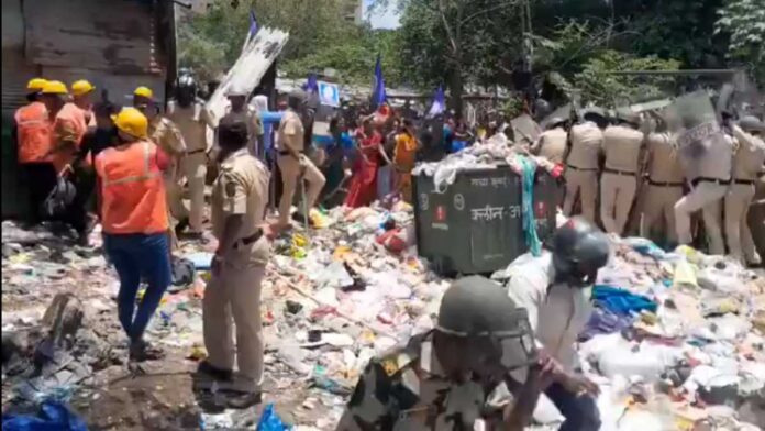 Powai Stone Pelting