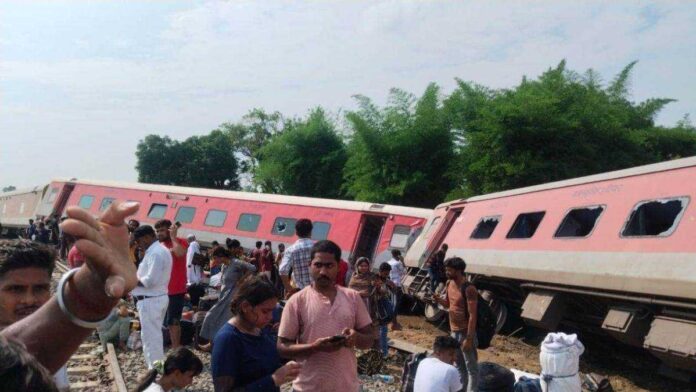 Dibrugarh Express Train Derail