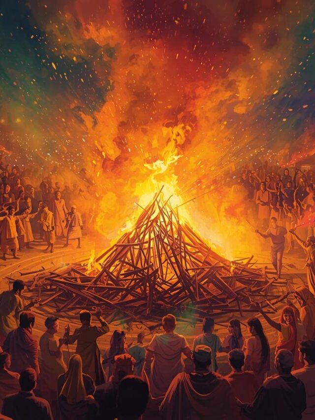 Holi Celebration | होळीचा सण वाईटावर चांगल्याचा विजय साजरा करतो.