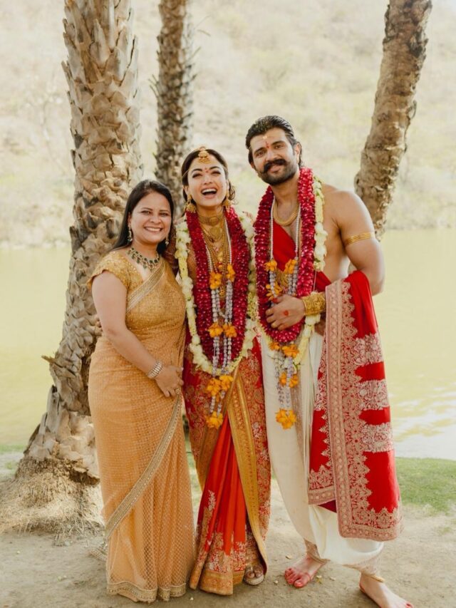 Rashmika-Vijay Deverakonda | लग्नाला एक महिना पूर्ण झाल्याच्या निमित्ताने रश्मिका मंदाना आणि विजय देवरकोंडा यांनी खास फोटो शेअर केले आहेत