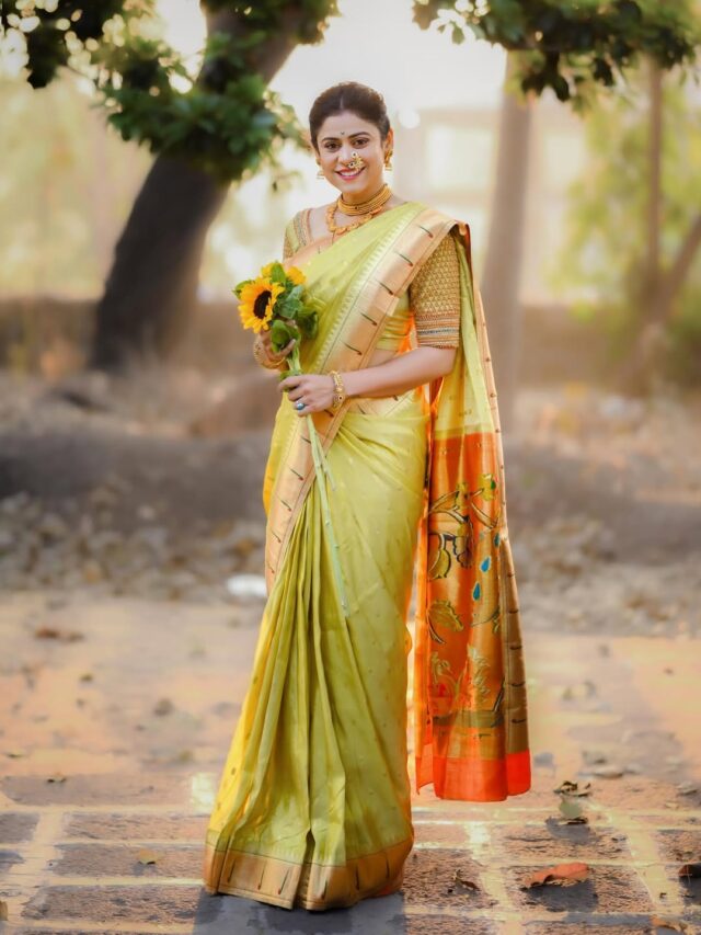 Ashwini Mahangade | मराठी चित्रपटसृष्टीतील लोकप्रिय अभिनेत्री अश्विनी महांगडे हिने नुकतेच तिचे सुंदर फोटो सोशल मीडियावर शेअर केले आहेत