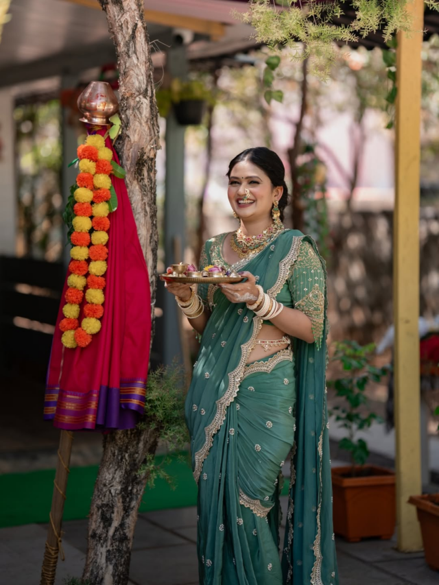 Gautami Patil | गौतमी पाटीलचं गुढीपाडव्यानिमित्त खास फोटोशूट सध्या चर्चेत आलं आहे.