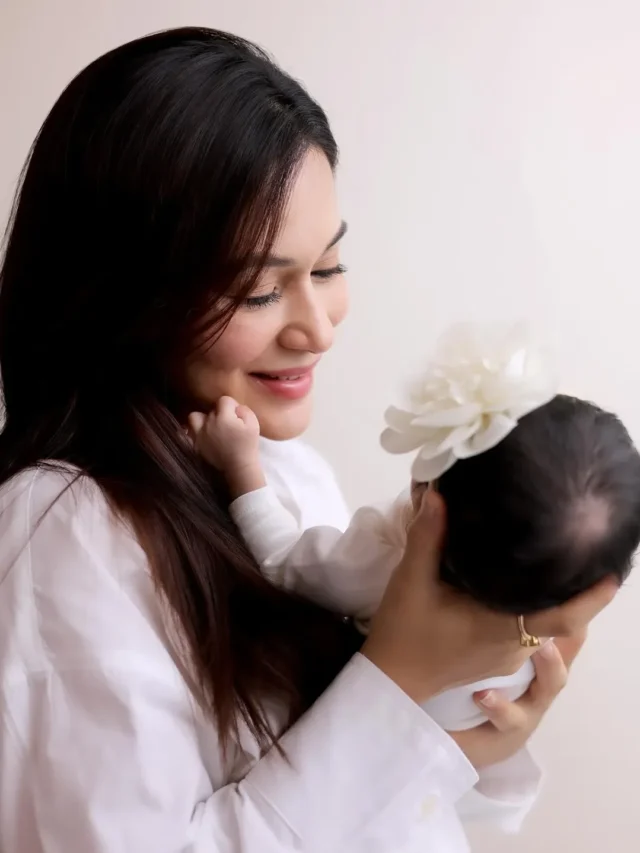 Our bundle of joy is one month old today🫀🫶Baby mama is glowing with happiness & love💕 (Anjal